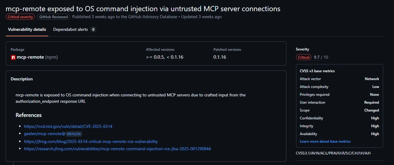 MCP Security Vulnerabilities: Critical Risks Every Developer Must Know MCP Security Vulnerabilities: Critical Risks Every Developer Must Know