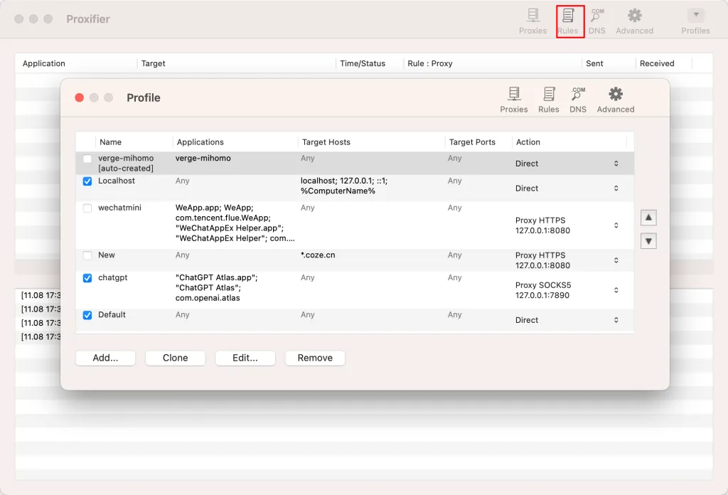 Proxifier：让所有软件轻松走代理的实用工具，附下载链接