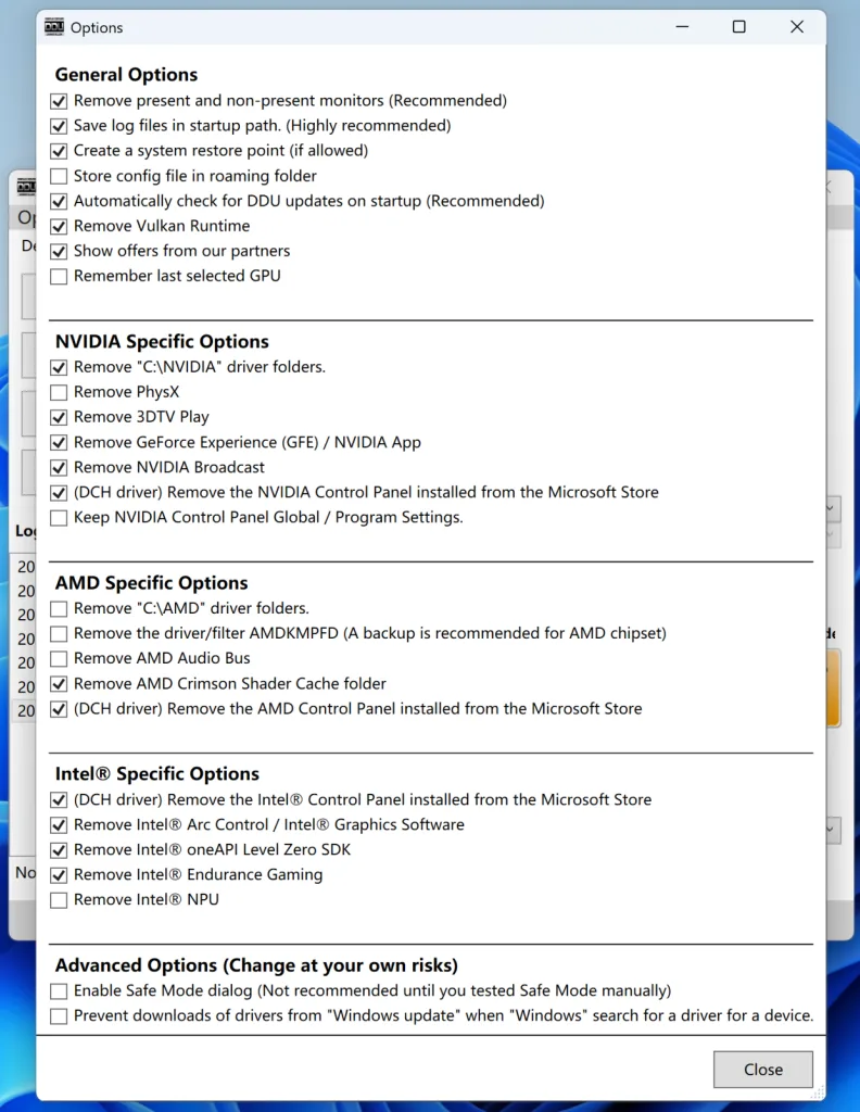DDU 显卡驱动彻底卸载工具下载及使用教程 | 官方下载 + 安全模式教程 + 高级设置详解
