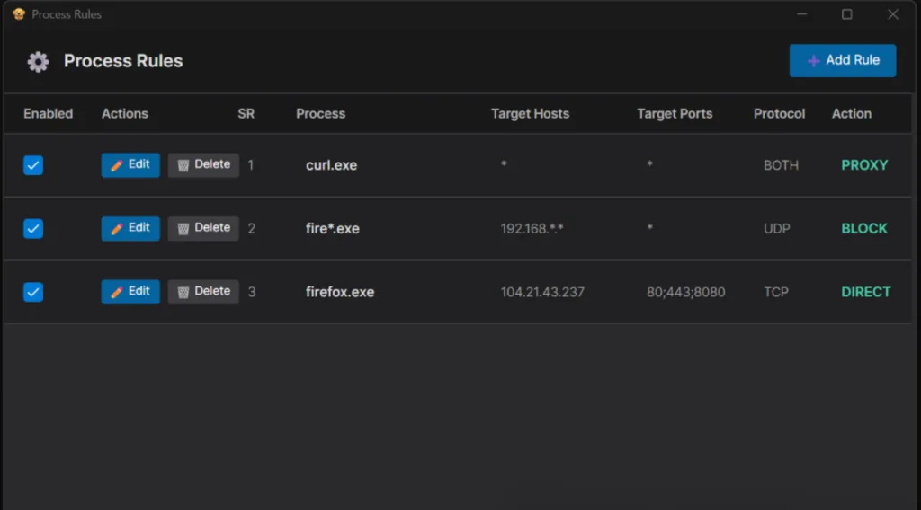 ProxyBridge：告别 Proxifier！更强大的流量代理利器 | 阻断 + 代理 + 绕过 | 工具分享