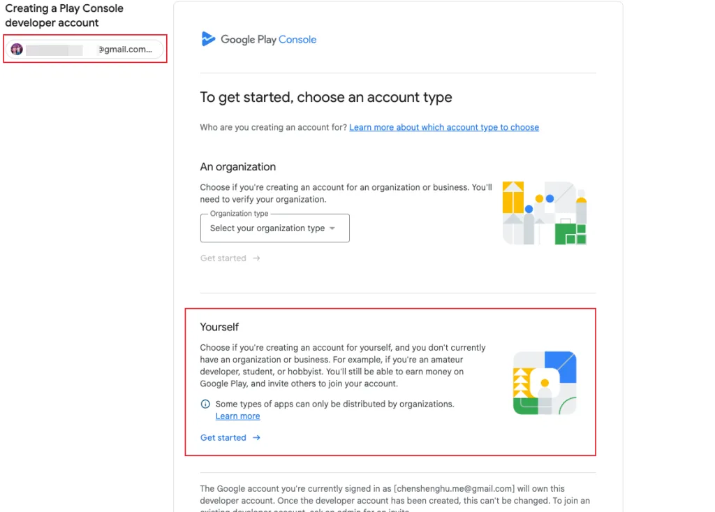 2026 年个人开发者开通 Google Play 详细教程：从注册到创建应用