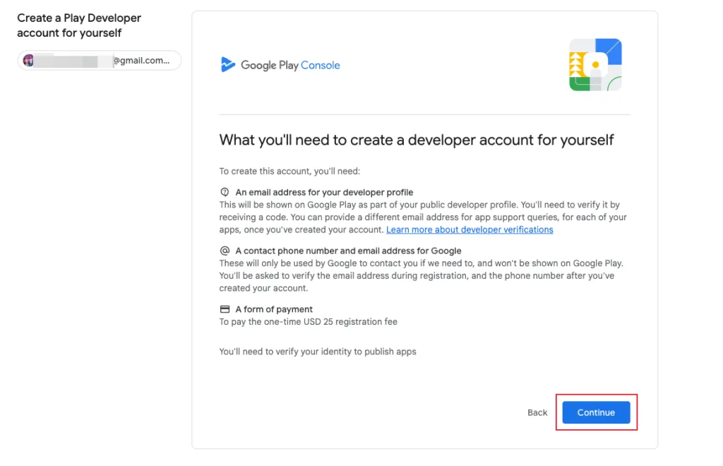 2026 年个人开发者开通 Google Play 详细教程：从注册到创建应用